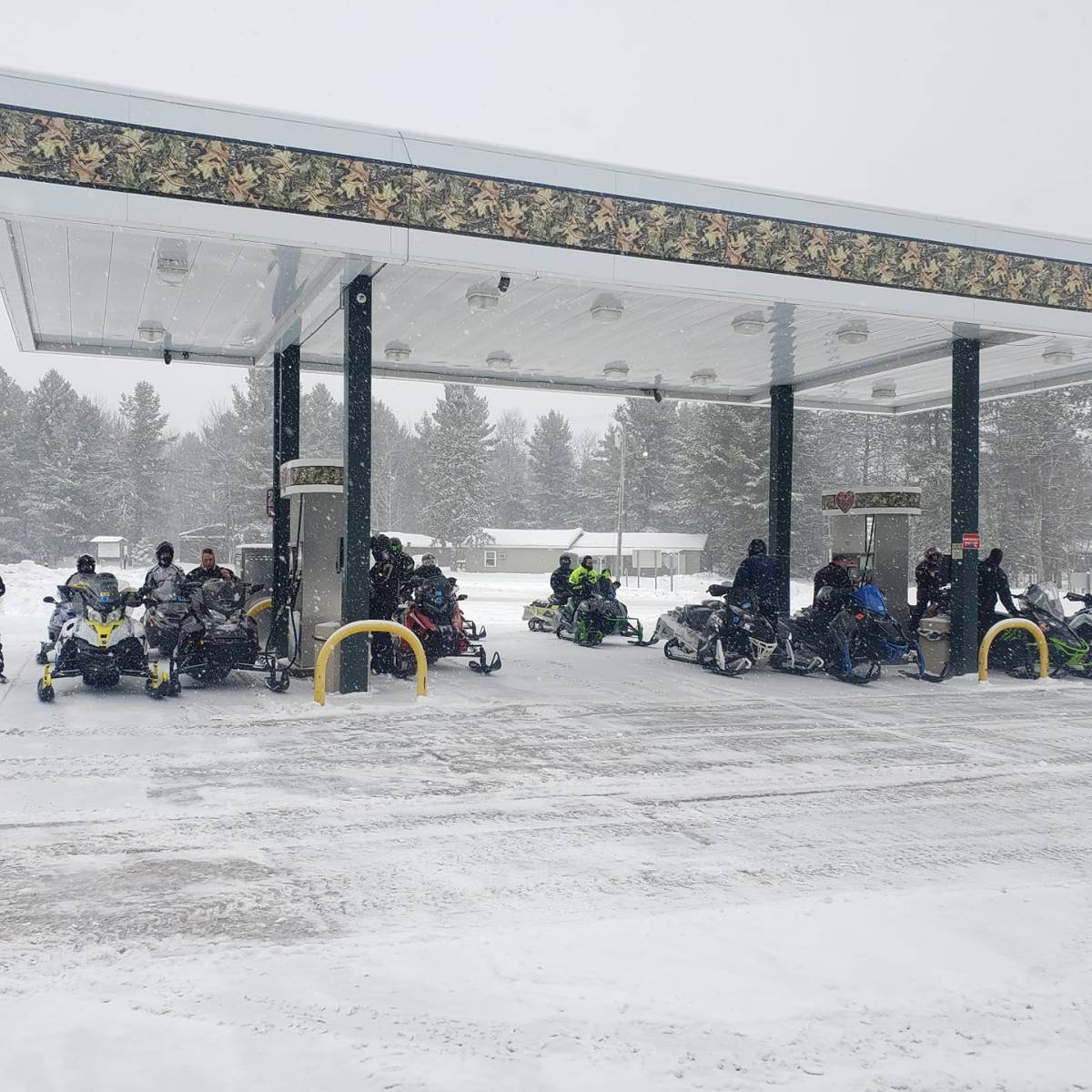 Northern Wisconsin Snowmobile Gas